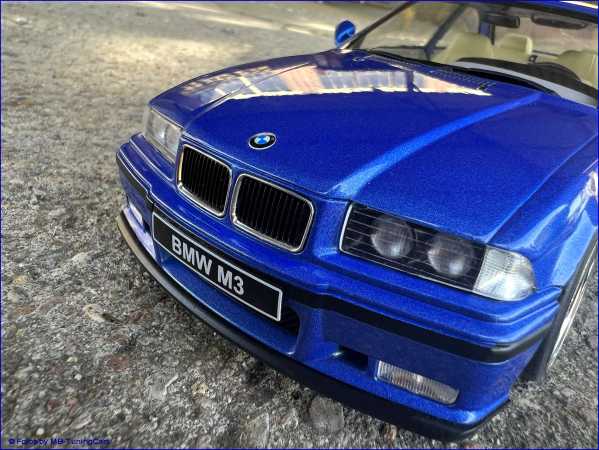 1:18 BMW E36 M3 in Blau - DieCast - inklusive OVP